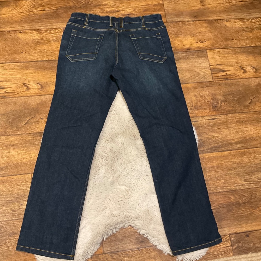 5.11 Tactical Dark Wash Denim 34x32 Mens Flex Straight - Picture 6 of 7